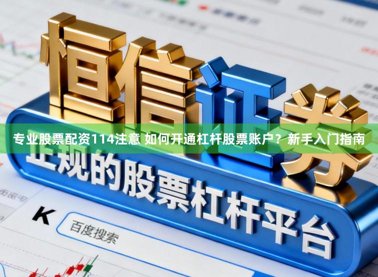 专业股票配资114注意 如何开通杠杆股票账户？新手入门指南
