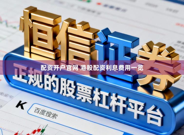 配资开户官网 港股配资利息费用一览