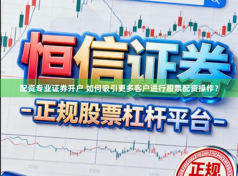 配资专业证券开户 如何吸引更多客户进行股票配资操作？