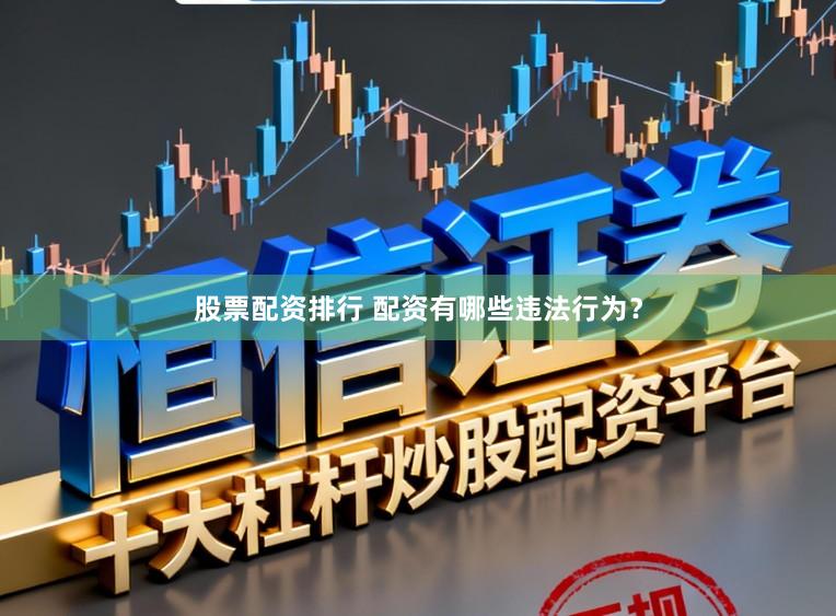 股票配资排行 配资有哪些违法行为？